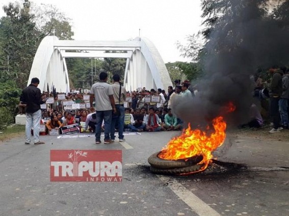 Normal life affected in northeast as CAB agitations intensify Normal life affected in northeast as CAB agitations intensify